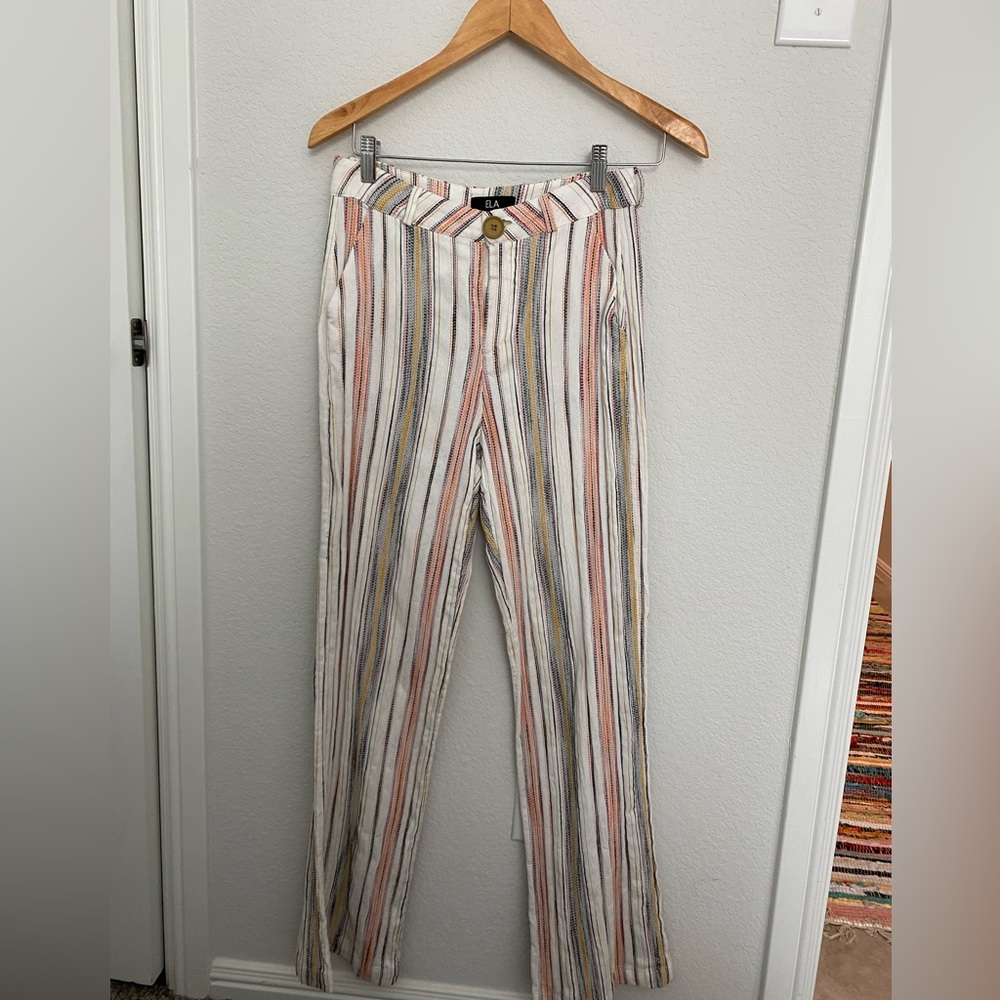 Colombian boho wide leg pants